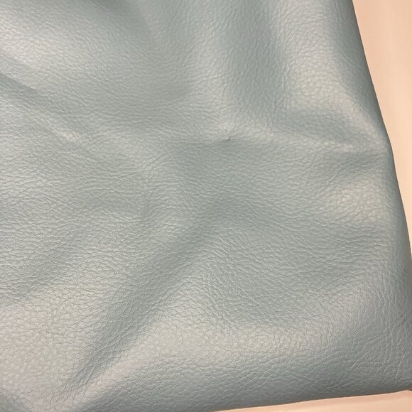 NWT Echos in the Attic Handmade Upcycled Crossbody Bag Blue Faux Leather Boho - Picture 5 of 8